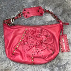 Vintage Betsey Johnson “Betseys Bouquet” Red